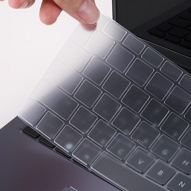 Jichuan Ultra-Thin TPU Transparent Keyboard Cover for Huawei Laptops