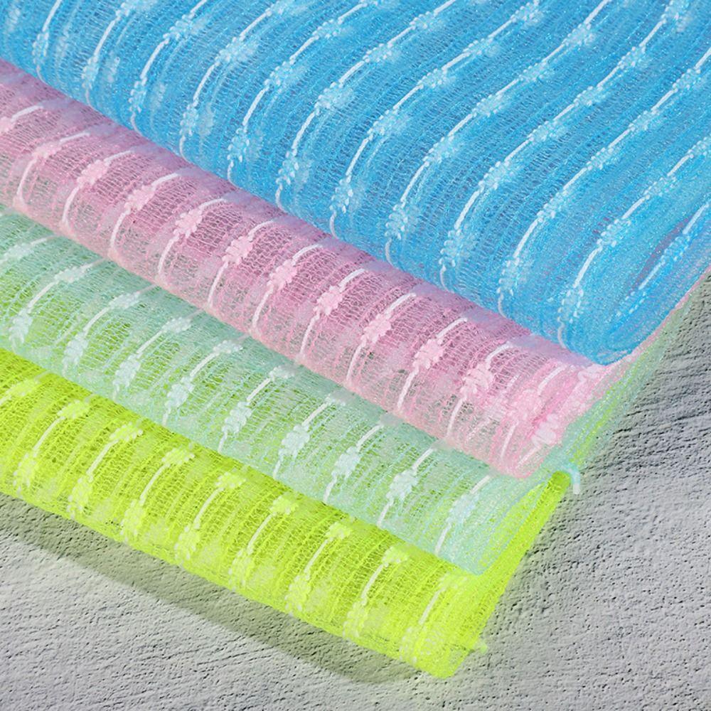 Нейлоновая мочалка для тела, пенящееся полотенце для ванны, полоска для спины, отшелушивающая влажная салфетка для ванны для взрослых