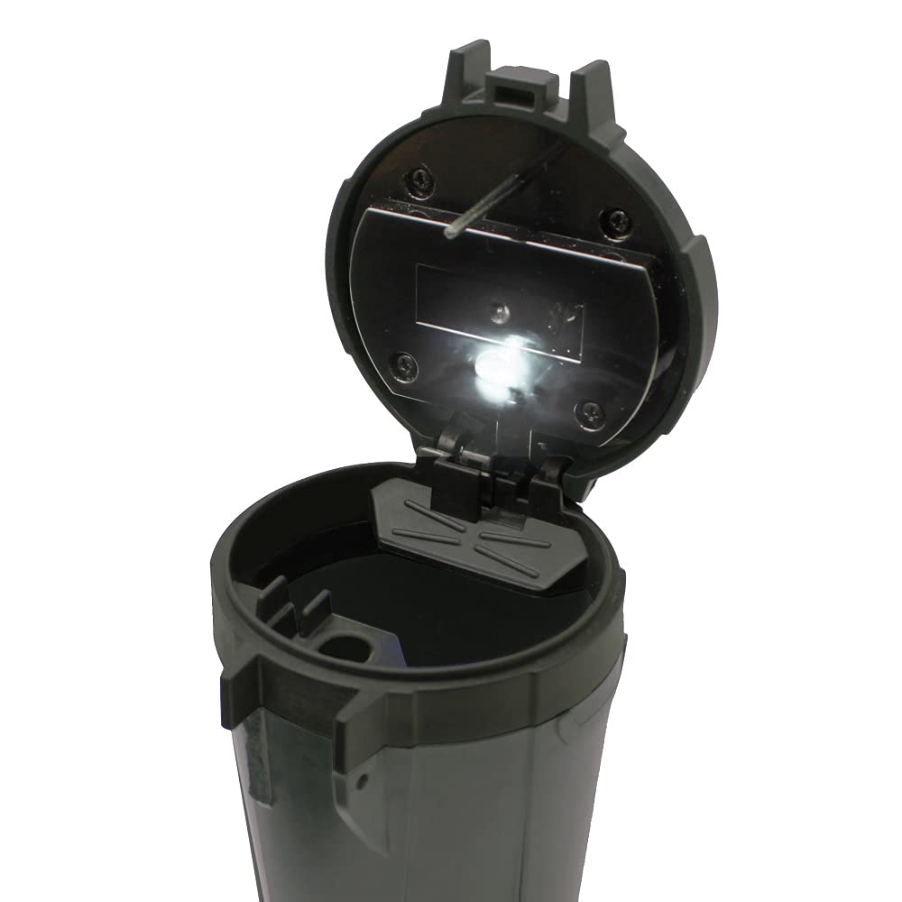 Tsuchiya Yac PF-366 Автотовары ПРОЧНЫЙ Солнечный Пепельница DG Темно-серый