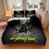 Cyberpunk Adventure Print 3Pcs Bedding Setduvet Cover With 2 Bedropillowcase Home Birthday Gift