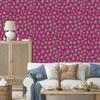 Pink Leather Wallpaper Purple, Pink and Gray for Living Room and Bedroom 50x1000
