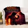 Space Rock Legend Blanket Warmthful Decor Perfect for Office Livingroom Seaside for All Seasons Modern Style Gift for Travel Home Birthdays