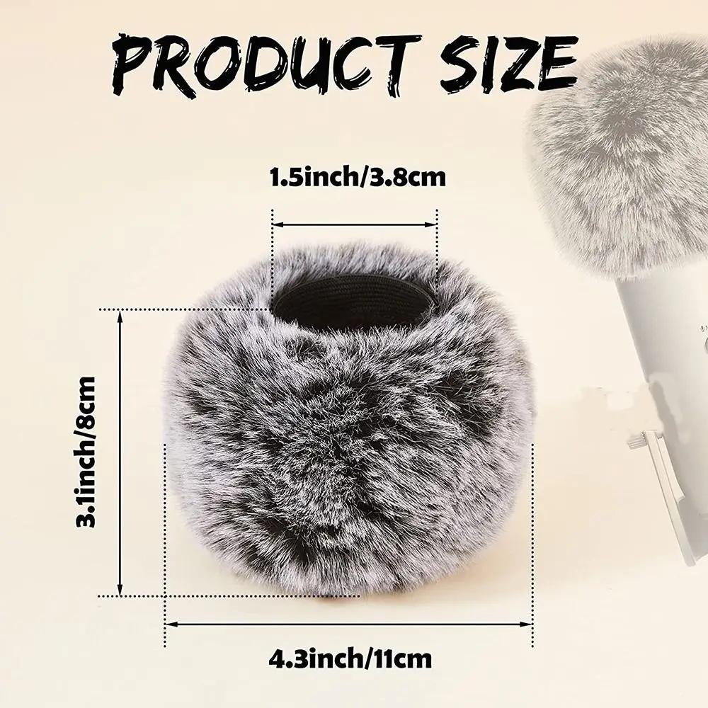 Durable Cover For Blue Yeti Microphone Windscreen Fur Windshield Mic Filter Mask Mic Wind Muff For Blue |Yeti