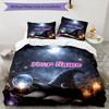 3PC Custom Name Witchcraft Moonlit Spell Bedding Set Duvet Cover Closure Includes 1 Duvet Cover & 2 Pillowcases for Bedroom