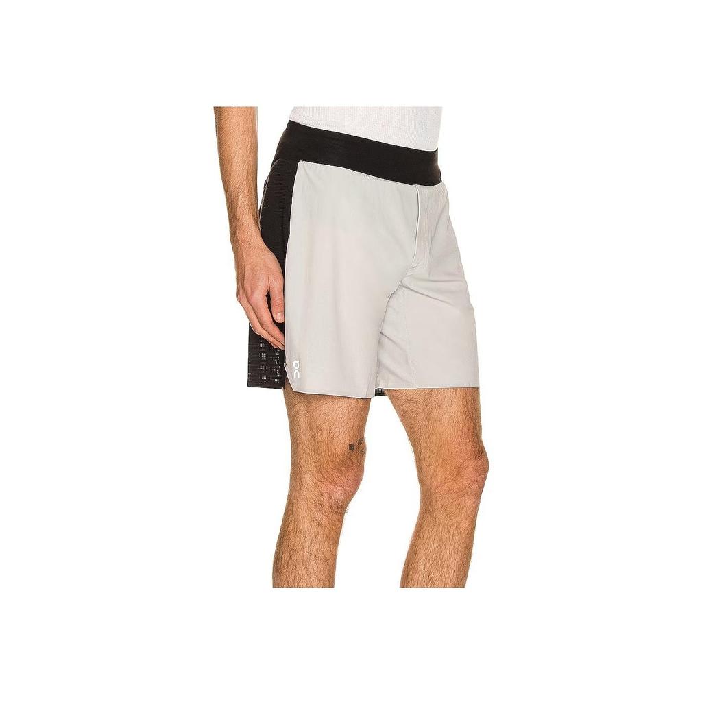 On Comfortable Casual Lightweight Sports Shorts Men Shorts Glacier Black 125.00301
