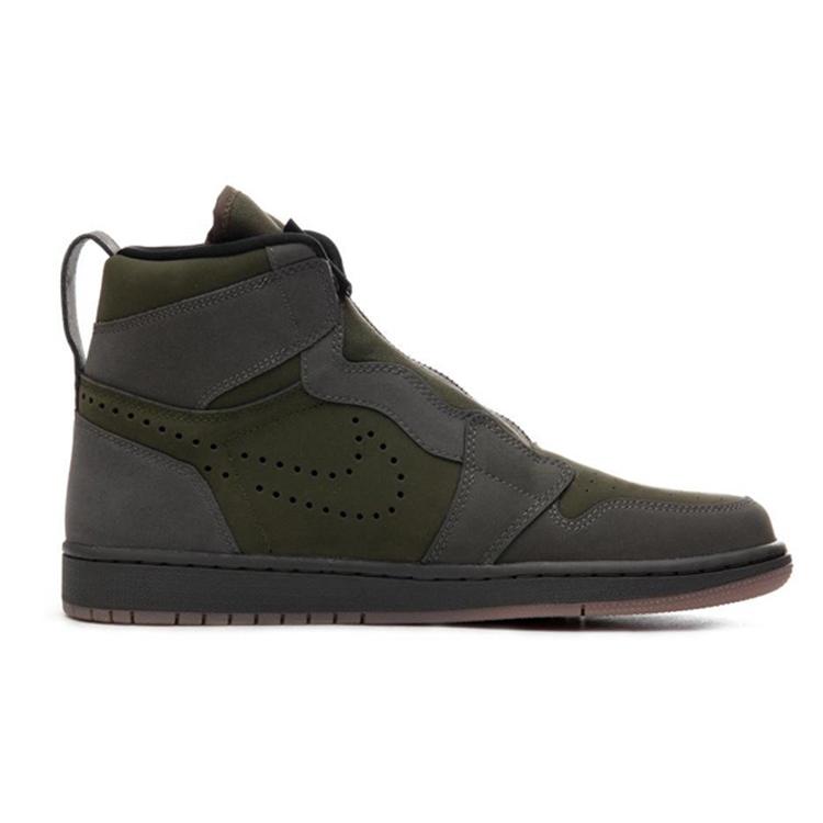 Jordan 1 Высокая молния Оливковая Жвачка AR4833-300