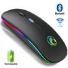 Wireless Mouse Bluetooth Mouse Wireless Computer Mouse Rgb Rechargeable Ergonomic Led Backlit Mause Silent Mice For Laptop Pc