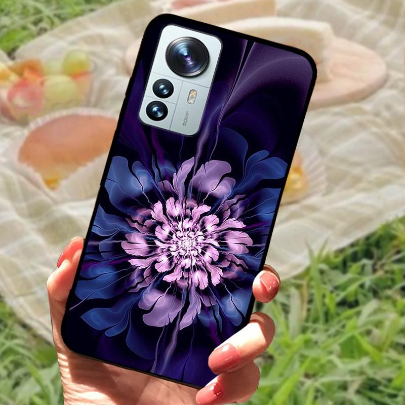 Для Xiaomi Mi 12 Чехол 12X 12S Мягкий Силикон Мультяшный Расписной Чехол для Телефона Для Xiaomi 12 Pro Чехол 12S PRO Ударопрочный Bumper