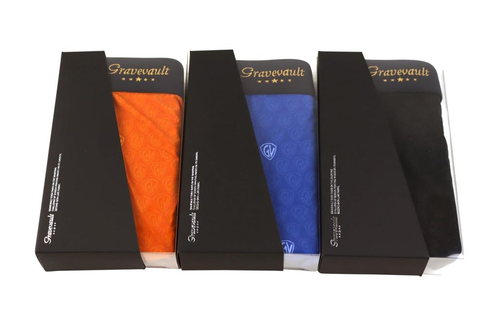 Grave Vault MARK SHORT BOXER Боксеры Черные Мужские Трусы,