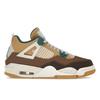 Детские кроссовки Air 4 Retro GS Cacao Wow Brown Geode-Teal Ale-Brown FB2214-200