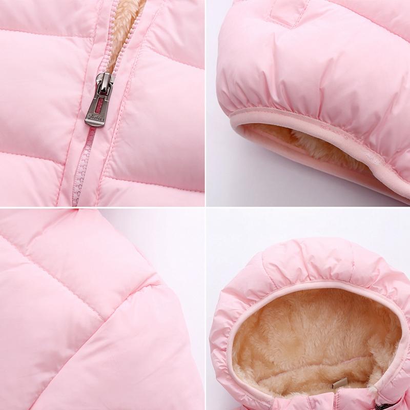 Детская стеганая куртка Детская бархатная теплая хлопковая стеганая куртка для мальчиков и девочек