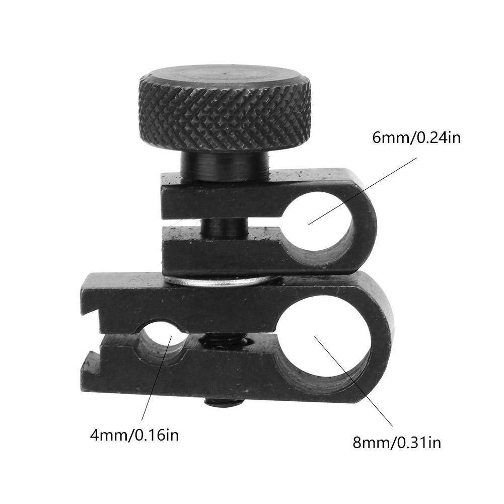 Рычажный зажим с поворотным хвостом для индикатора часового типа 8MM 6MM 4MM Зажим для индикатора Зажим для измерительного индикатора