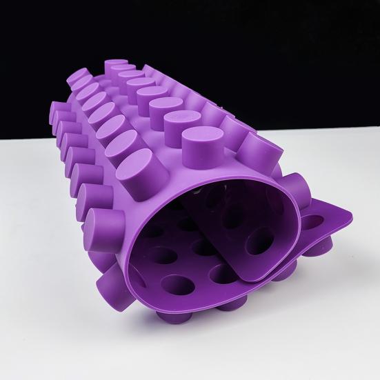 Силиконовая форма для мармеладных конфет, 88 полостей, легко моется, антипригарная форма для шоколадных трюфелей, закусок, пралине, форма для желе и карамели