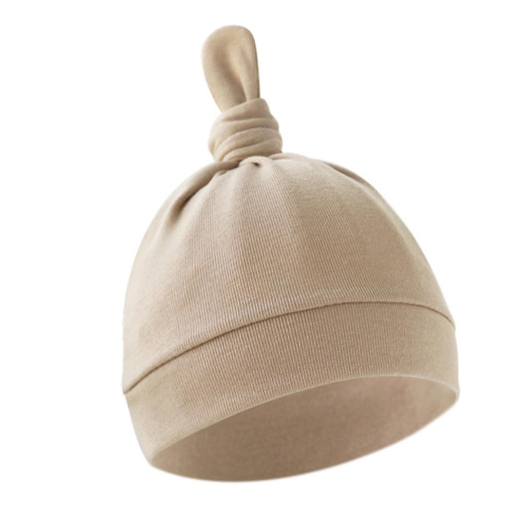 Чепчик для младенцев из хлопка, удобный фетальный колпачок для новорожденных, детская шапочка, модная вязаная шапочка, теплая шапочка, модный головной убор