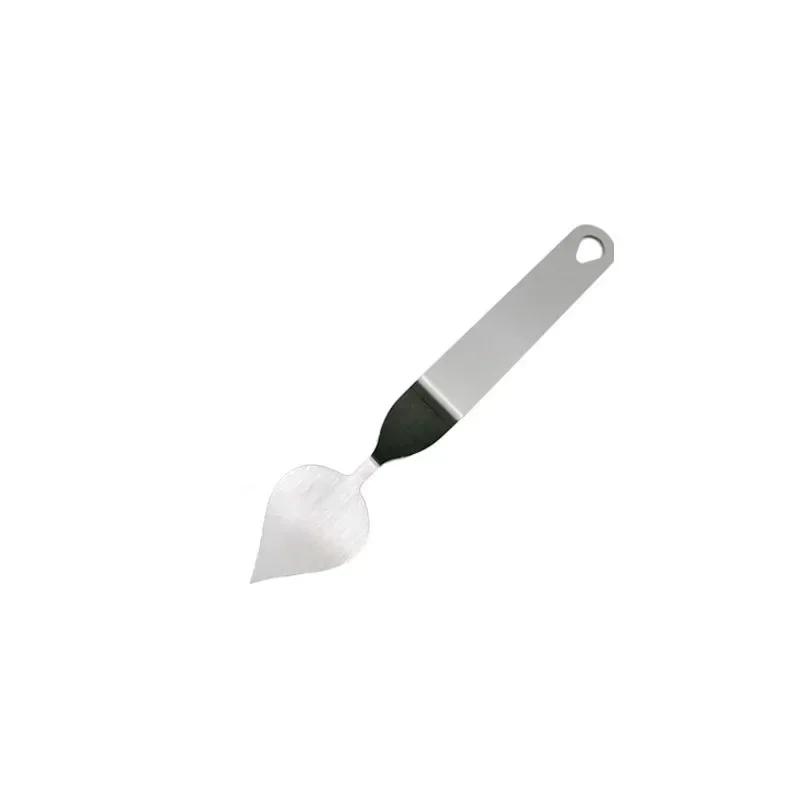 Нержавеющая сталь перо лист шоколадный нож торт десерт моделирование изготовление шпатель украшение инструмент кухня выпечка кондитерские изделия принадлежности