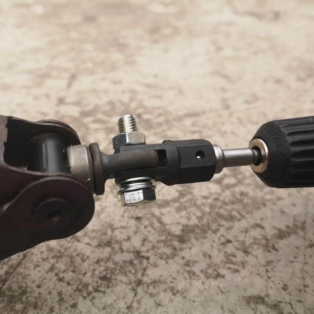 1/2-дюймовый ножничный домкрат адаптер привод ударный гайковерт адаптер инструмент домкрат ножницы хром-ванадиевая сталь адаптер стальной шаровой шарнир стержень