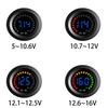 DC 12V Universal Car Motorcycle Boat LED Digital Voltmeter Panel Volt Meter Monitor Gauge Display Car Accessories