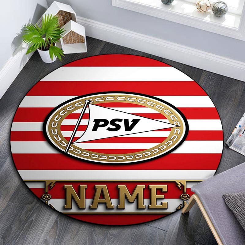 Custom Name,PSV pattern round rug,Carpet Rug for Living Room Bedroom Playroom ,Non-slip Floor Mat,Holiday Gifts and Birthday Gifts.