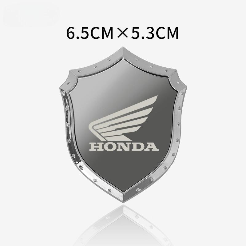 Honda Sticker Motorcycle Decoration Accessories Flying Wing Shield Metal Tag Pcx125pcx160nss350cbr600 Universal Stickers Cb650r