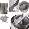 HCTOOL Honey Separator, Honey Press, Honey Extractor, Manual Honey Extractor, Vegetable Dehydrator, Honey Compressor, Stainless Steel, Beekeeping Equi