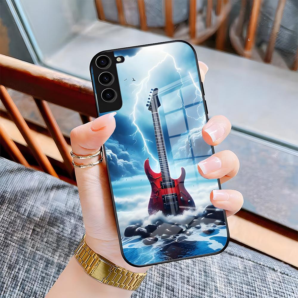 Чехол для телефона E-Eddie Van Halen Singer для Samsung A25 A13 A33 5G A54 A36 A35 A56 A52 A14 Ударопрочный стеклянный чехол