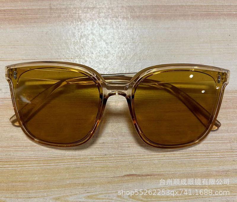 Солнцезащитные очки в большой оправе, уличная фотография для мужчин и женщин, очки с защитой от ультрафиолета, солнцезащитные очки.