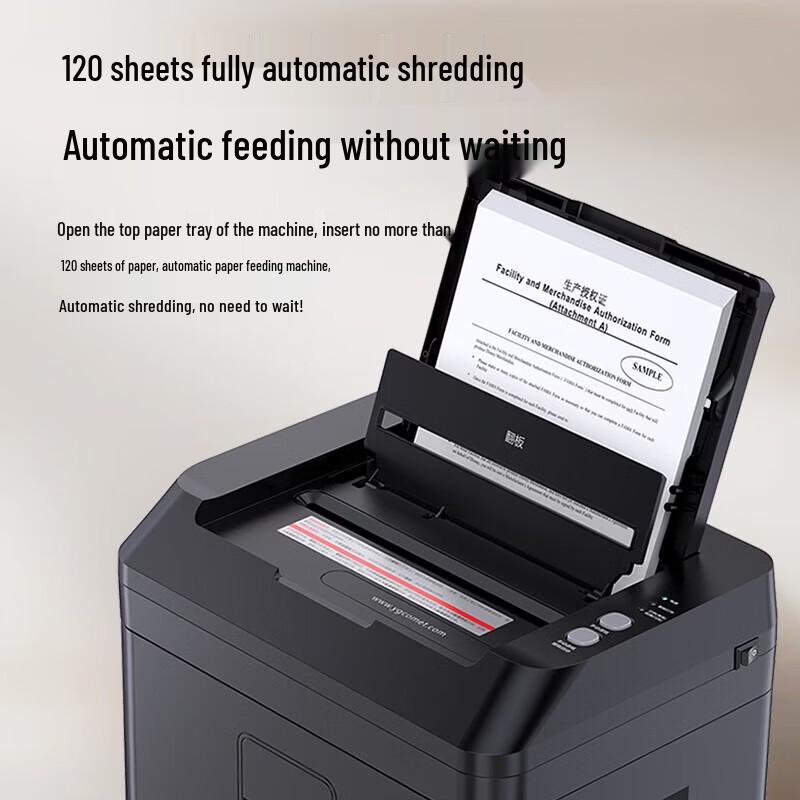 Comi Z-500 Auto Feed Micro-Cut Office Shredder, P-5