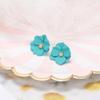 Lovely Classic Women Cute Girls Flower Petal Ear Studs Earrings Jewelry Fashion Accessories