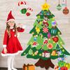 DIY Christmas Tree Set With Ornaments For Kids Xmas Gifts Door Wall Hanging