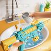 Летний Водяной Пистолет M416 Неэлектрический Пистолет Высокого Давления Полностью Автоматическая Стрельба Пляжная Игрушка Идеально Для ребенка Детей Мальчиков Девочек