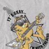 Garfield Mens I´m with the Band T-Shirt
