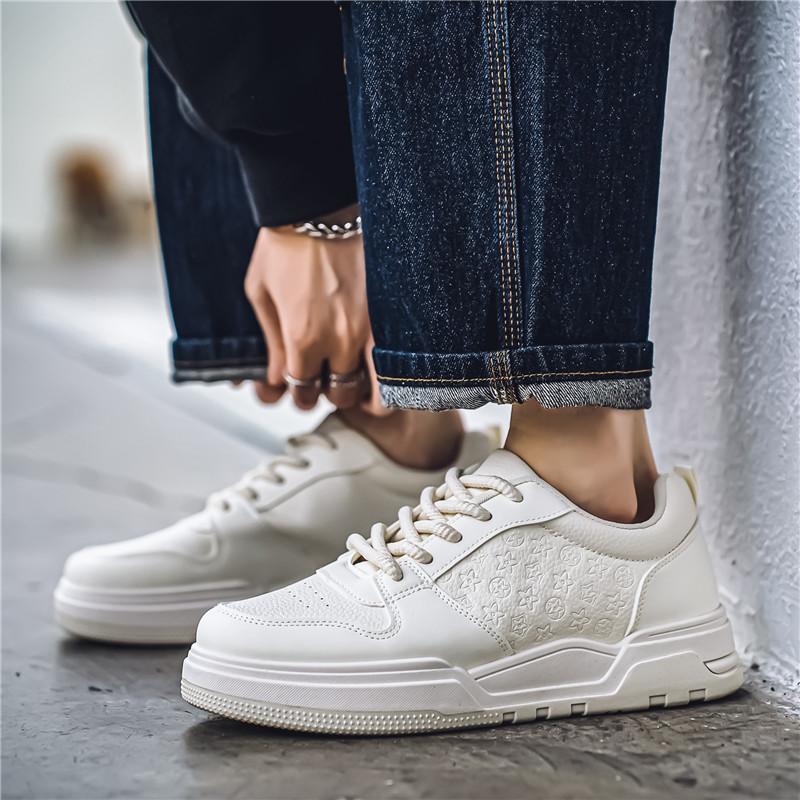 New Men And Women's Classic Fashion Low Top Thick Sole Skateboarding Breathable Shoes Students Boys Trending Comfortable Soft Sole Gym Sneakers