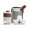 Type Kuaike Cup Brewing Teapot Outdoor Set Carry-on Bag Special Personal Kung Fu Teacup Glass Travel Tea Set Portable