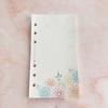Flower Inner Refill Spiral Binder Paper 40Sheet Notebook Index Inside Page  Students