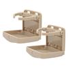 2pcs Foldable Car Cup Holder Vehicle Door Drink Holder with Screws for Marine Suv Van Boat