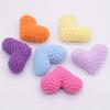 Полуфабрикаты в форме сердца Аксессуары Ручная работа Вязание крючком Шерсть Хлопок Вязание Персиковое сердце Одежда Обувь Носки Шарф Аксессуары Аксессуары Аксессуары