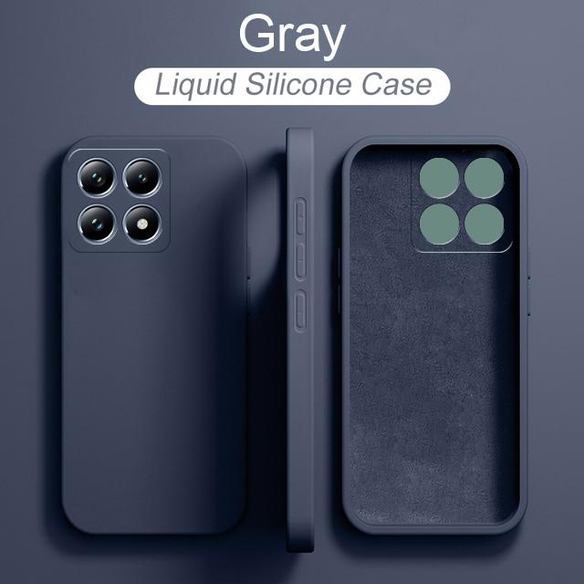 Жидкий силиконовый чехол для телефона XiaoMi 14T 14 T Pro XiaoMi 14T Модный мягкий чехол Жидкий силиконовый чехол Глобальная версия