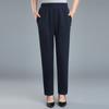 Middle-aged Women Trousers Casual Loose Elastic Waist Mother Pants Large Size Warm Female Spring Autumn Pants Pantalon Femme