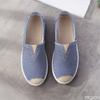 Модная весенне-осенняя новая повседневная простая дышащая обувь на плоской подошве с круглым носком, мягкая подошва для ежедневных поездок на работу без усталости, одинарная обувь