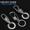 Simple creative trendy keychain for men women waist keychain For Toyota C-hr Rav4 Hilux Prius Avensis Auris Corolla