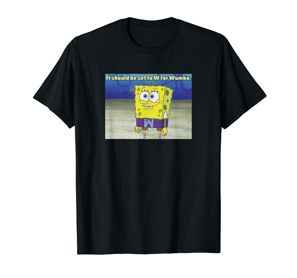 Spongebob Squarepants Spongebob W Wumbo Clip T-Shirt