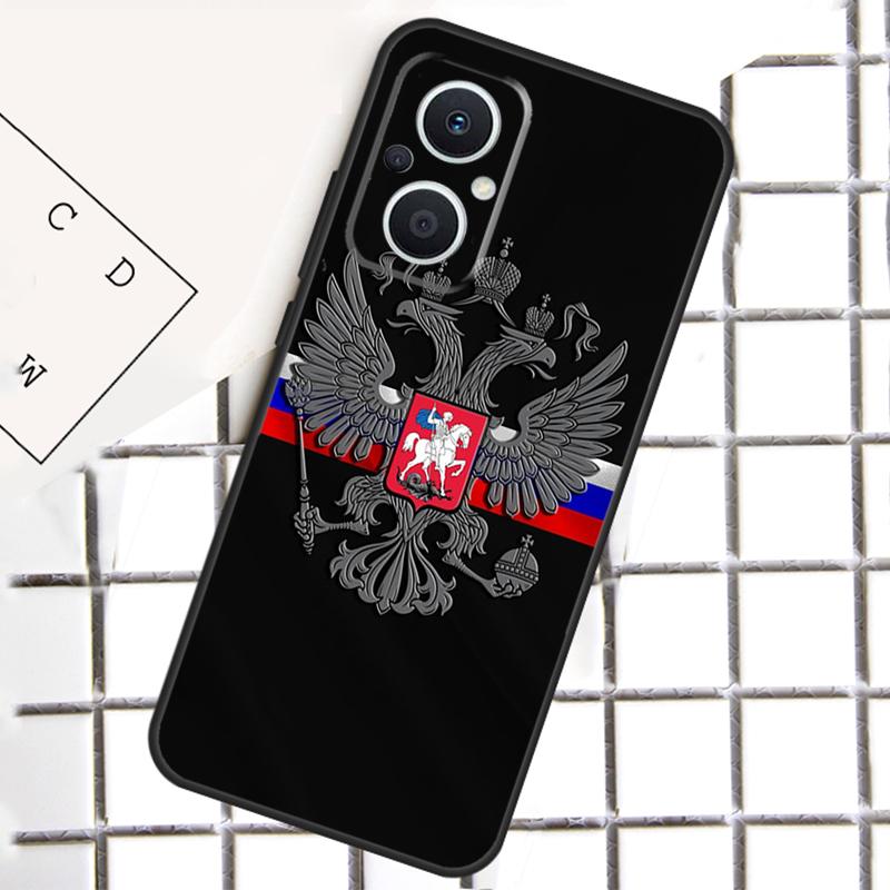 Чехол для телефона с флагом и гербом России для OPPO Reno 7 8 Lite 8T 10 11 12 13 14 Pro 14F OPPO Find X9 X8 X6 X5 Pro