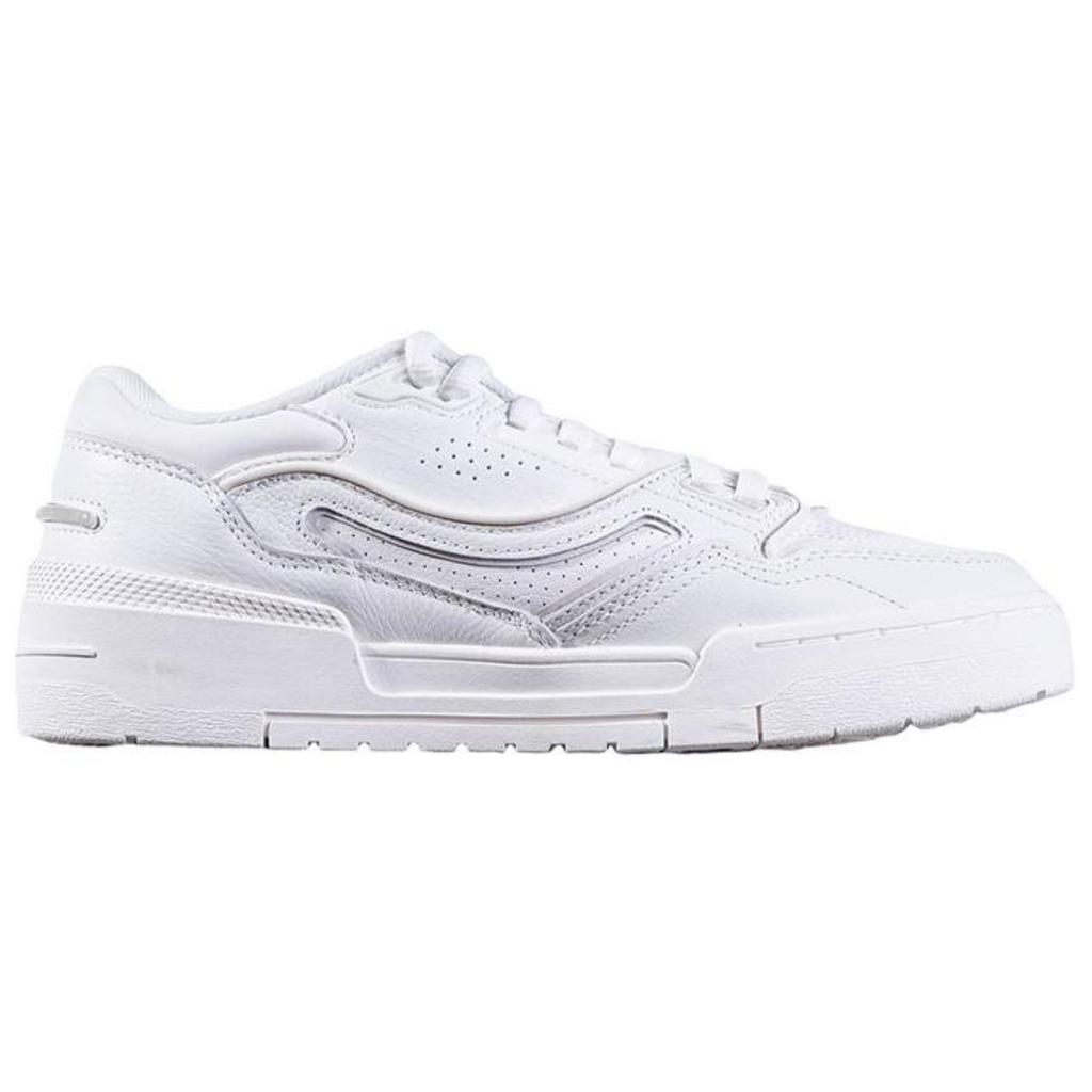 Li-Ning Модные универсальные толстые подошвы, увеличивающие высоту, нескользящие, амортизирующие, низкие кроссовки для скейтбординга, мужские кроссовки белого цвета AGCU031-3