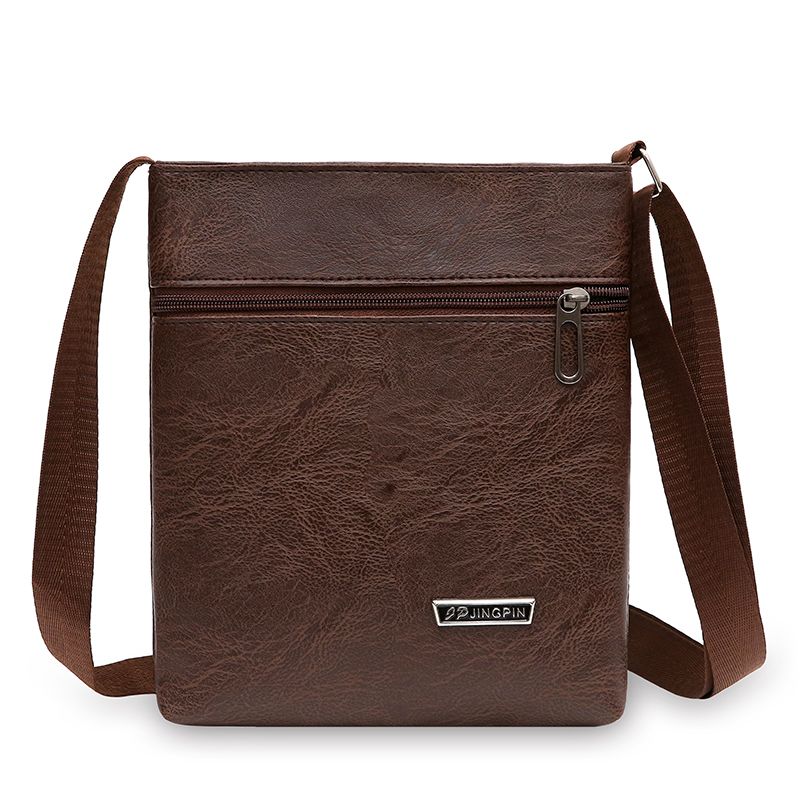 Мужская сумка через плечо с диагональным креплением, модная и повседневная рабочая сумка для телефона, мужская сумка