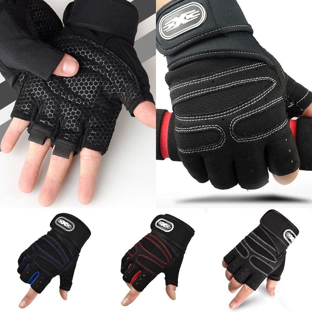 Спортивные перчатки для бодибилдинга, нескользящие перчатки для рыбалки, высококачественные перчатки для фитнеса для мужчин и женщин