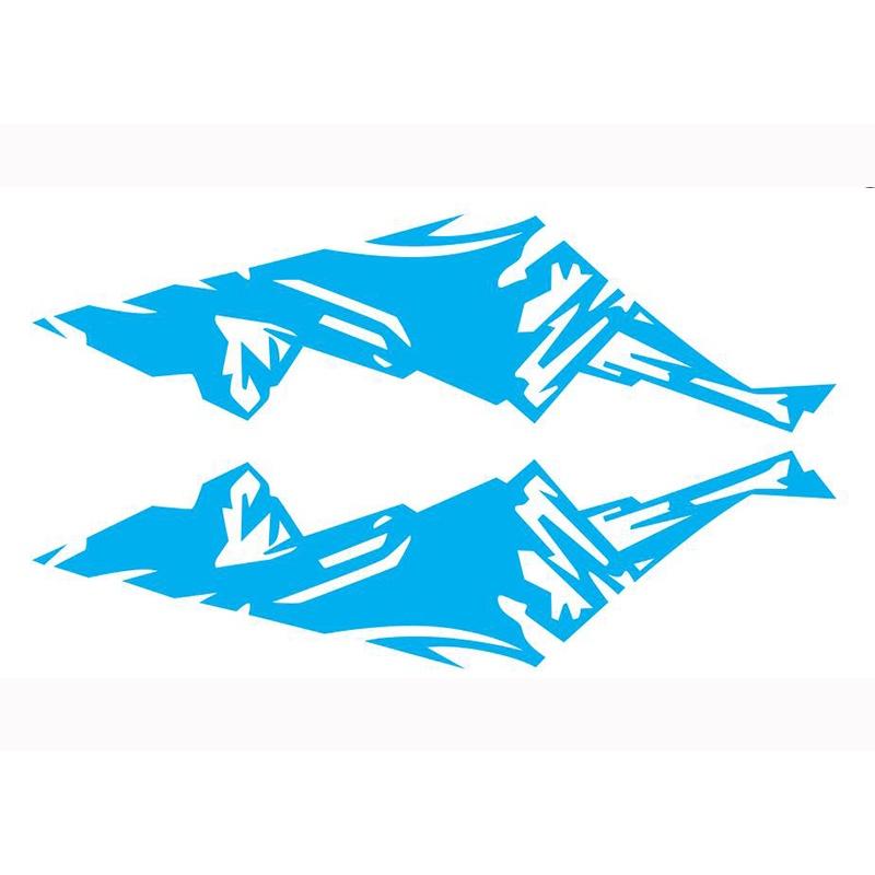 Snow Car Sticker Mountain Graphics Car Door Decals Outdoor Stickers For Suv