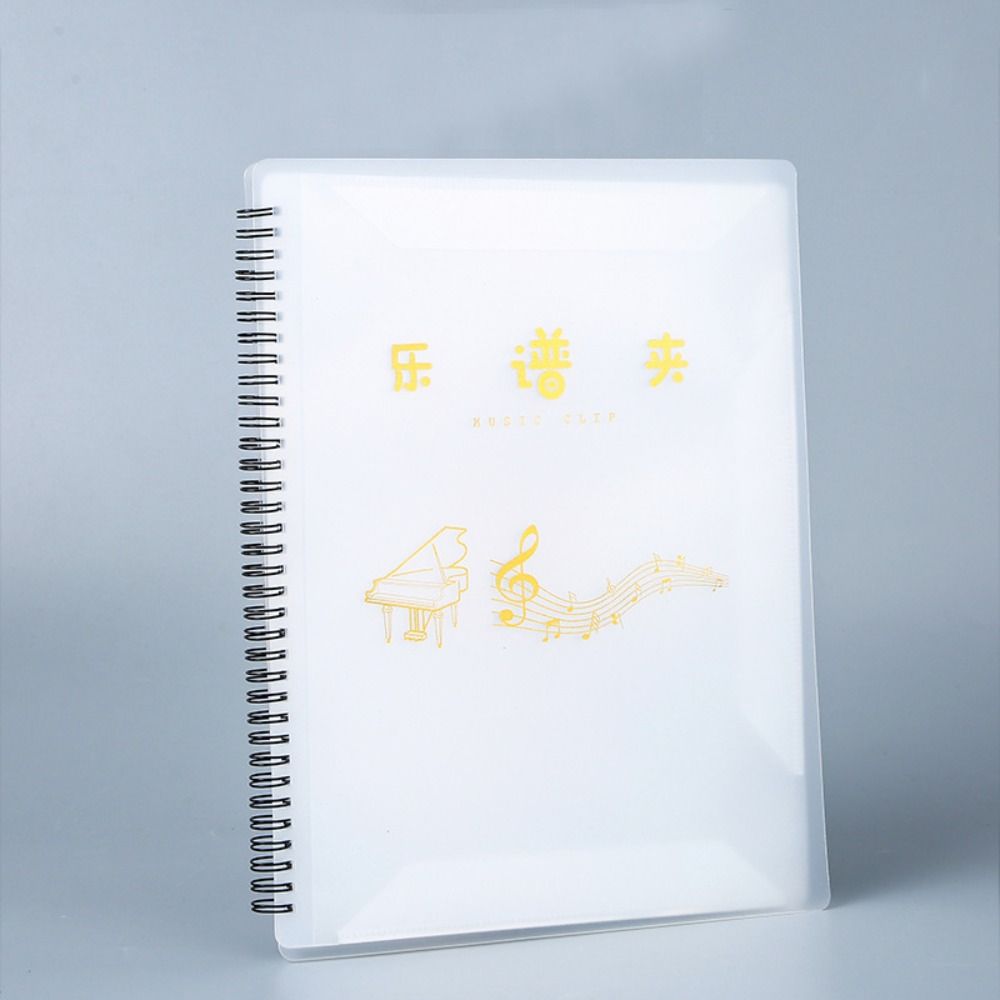 Multi-purpose A4 Sheet Music Folder Fashionable Durable Loose Leaf Notebook Creative Waterproof Budget Binder