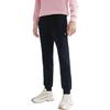 Fila Трикотажные брюки-джоггеры с вышитым логотипом для мужчин, низ, черные F11M038632GBK