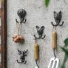 American Retro Cast Iron Animal Wall Hook for Bar, Cafe, or Home Decor