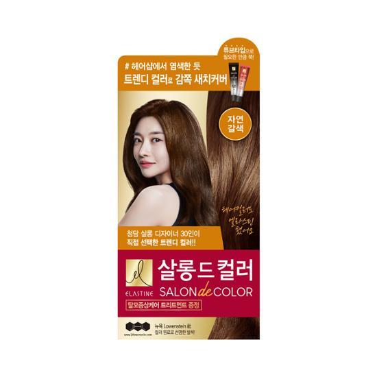 ELASTINE E Salon De Color 100g, 7 Types, Choose 1 (gray Hair Cover)